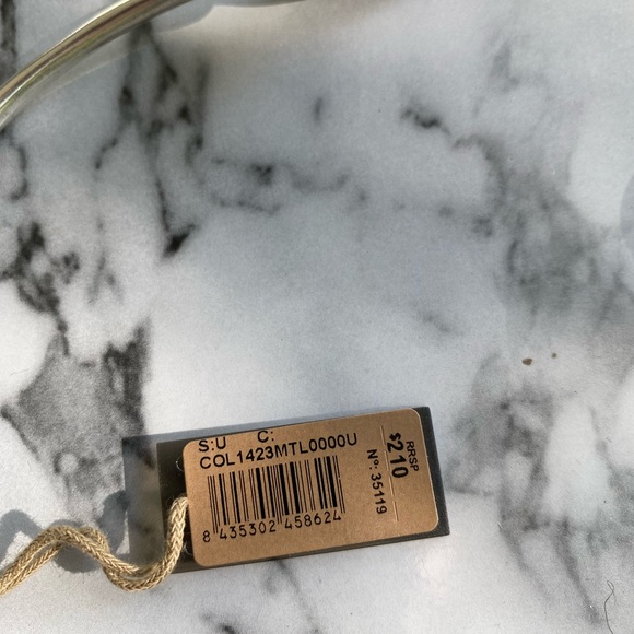 NWT Uno de 50 Helena Leaf Silver Collar Necklace - Picture 14 of 14